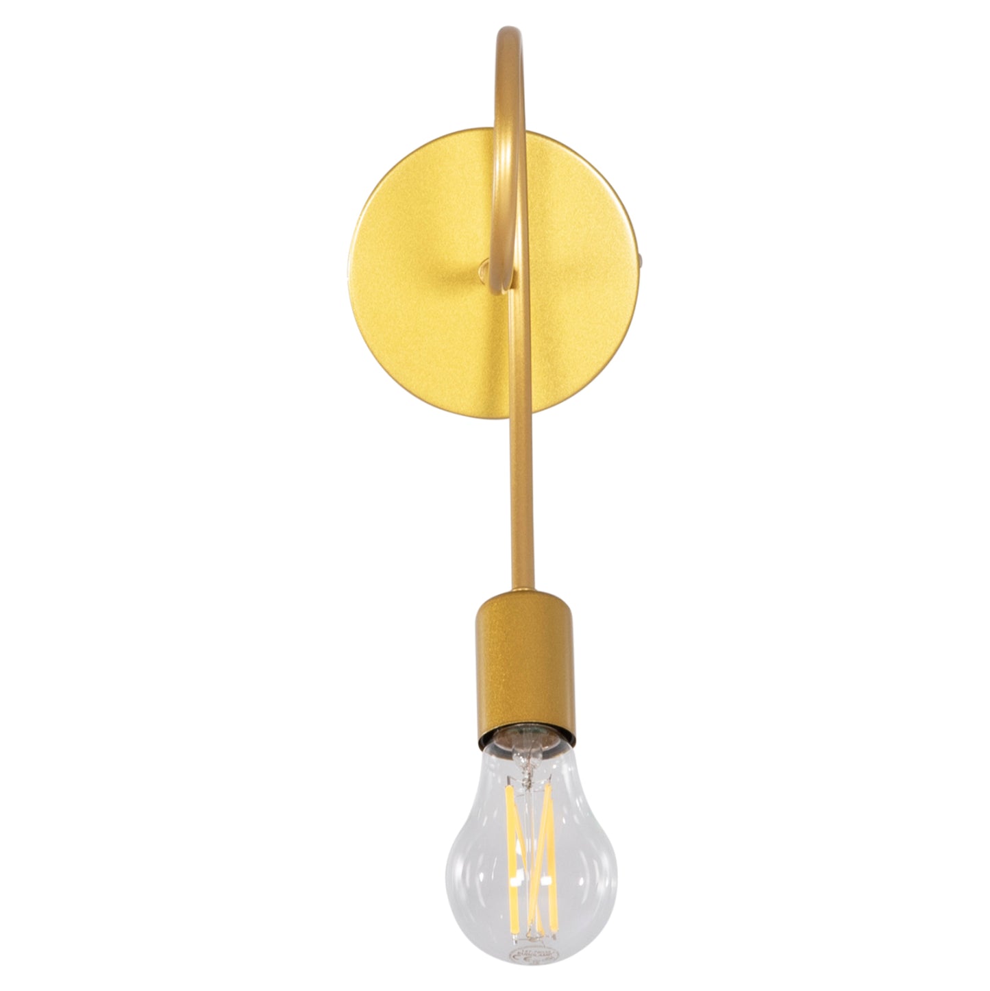 Wall Sconce Fridrik Hm7399.12 Metal In Gold 12x15.5x28.5hcm