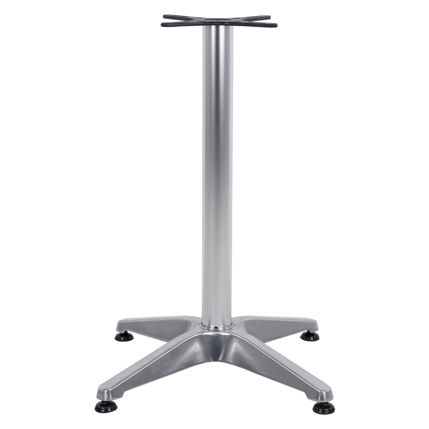 Aluminum Base 4legs 58x58x68.5cm With Cross 28x28cm Hm447 Chromed