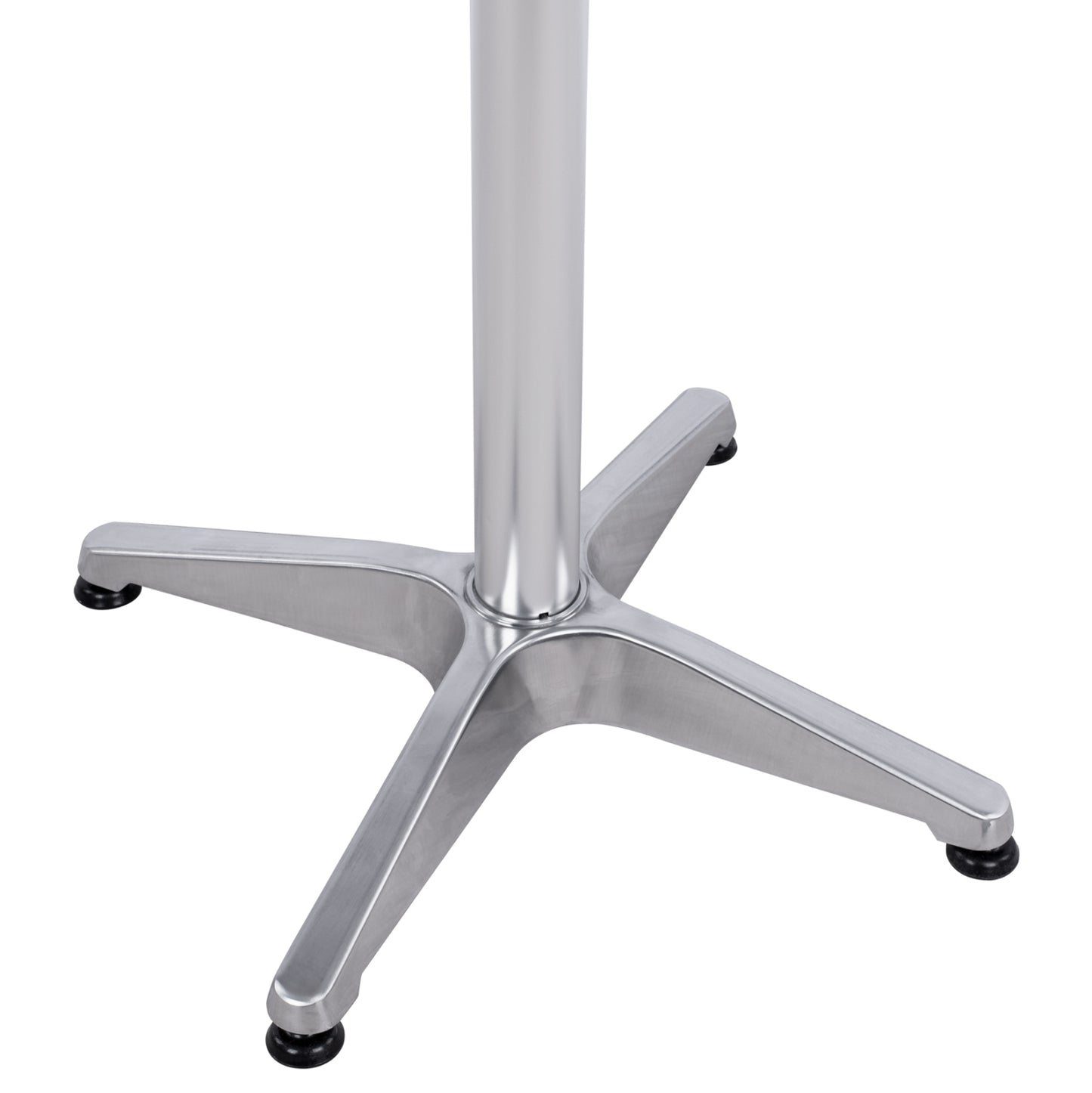 Aluminum Base 4legs 58x58x68.5cm With Cross 28x28cm Hm447 Chromed
