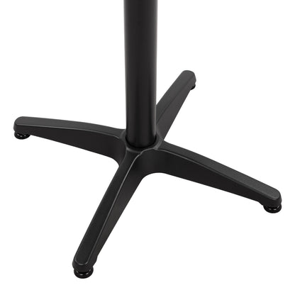 Aluminum Base 4legs 65x65x70cm With Cross 48x48cm Hm448.03 Black