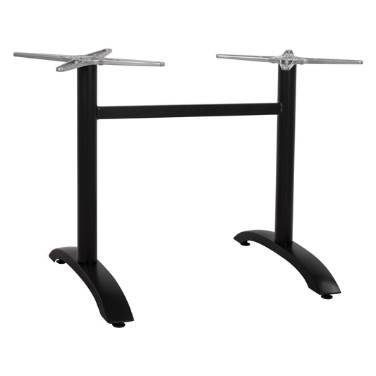 Aluminum Base 2 Legs Hm461.01 Blck Matte 78x60x73