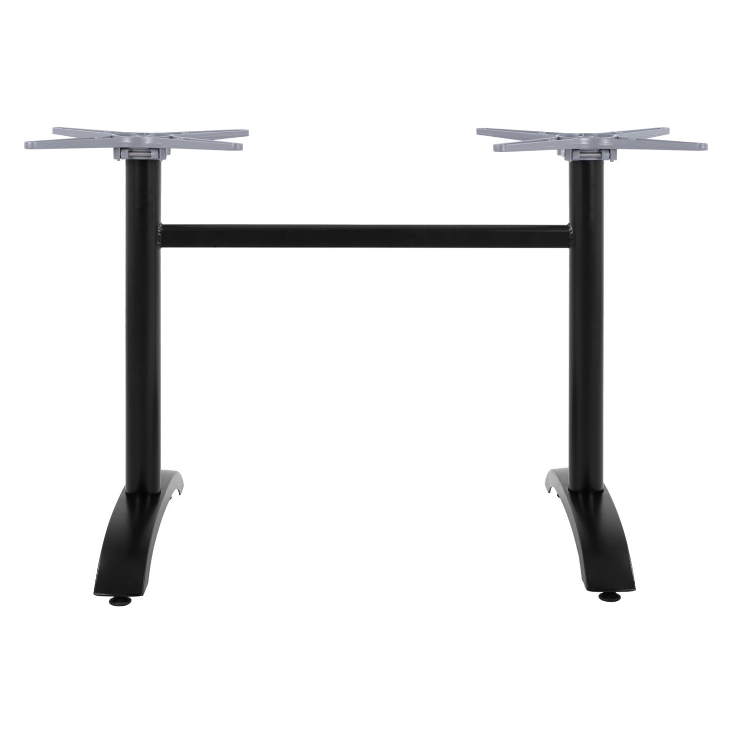 Aluminum Base 2 Column Hm468.01 Black Matte 78x59.5x73cm