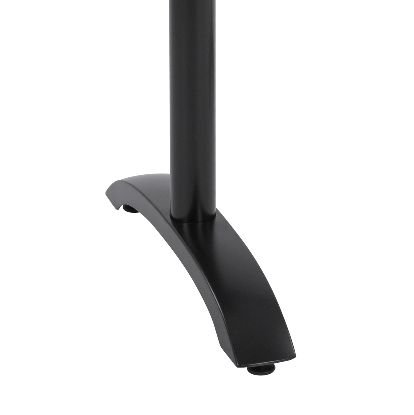Aluminum Base 2 Column Hm468.01 Black Matte 78x59.5x73cm