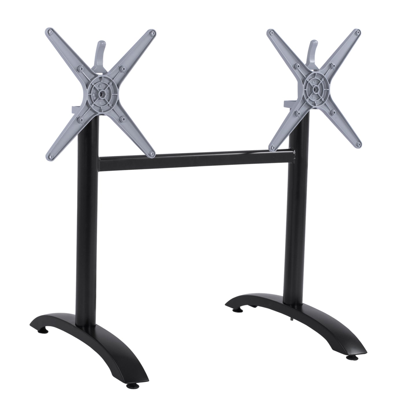 Aluminum Base 2 Column Hm468.01 Black Matte 78x59.5x73cm