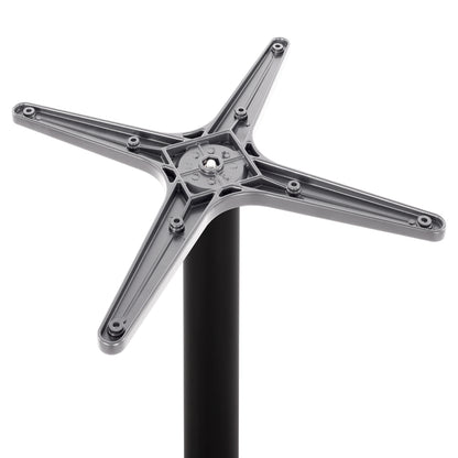 Aluminum Base Hm460.01 Black Matte 66x66x72cm With Cross 48x48cm