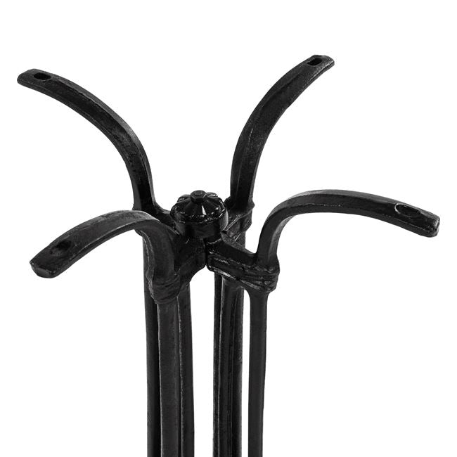 Base From Cast Iron Hm444 With 4legs In Black Color 57x57x72
