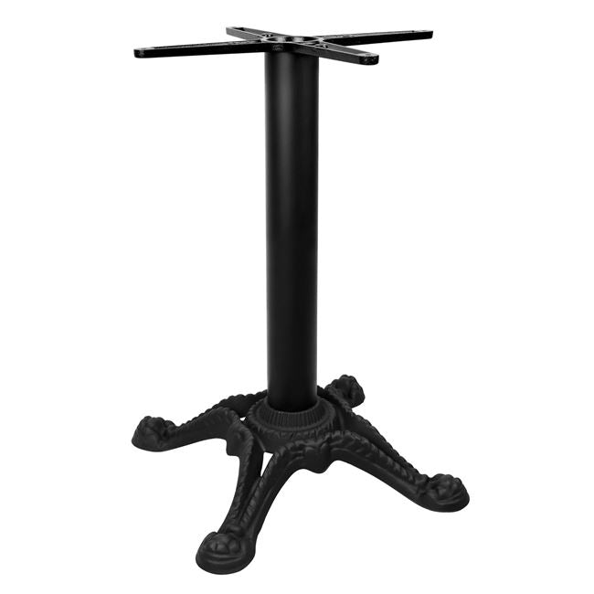Cast Iron Base 58χ58χ75cm Crossed 45x45cm 4legs Black Hm407
