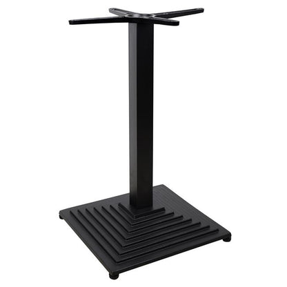 Cast Iron Base Black 45x45x72 Crossed 45x45 Hm416