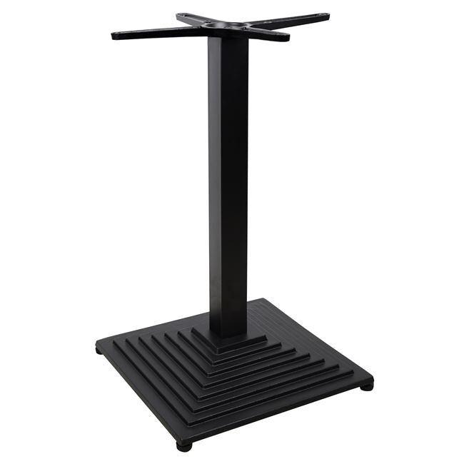 Cast Iron Base Black 45x45x72 Crossed 45x45 Hm416