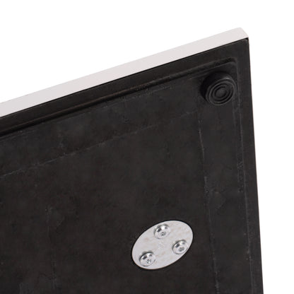 Base Metallic Double White Matte 80x40x72 With Adjusters Hm435.12