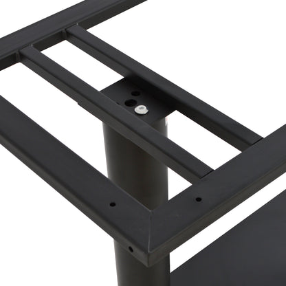 Metallic Base Double 80x40x72h Hm435