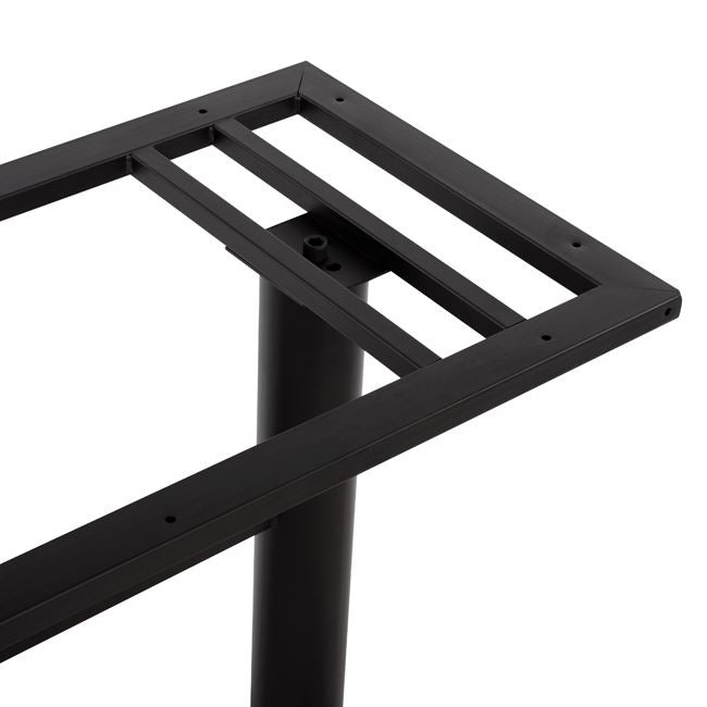 Metal Base Black Matte 57x54x72.5 With Desktop Support Hm458
