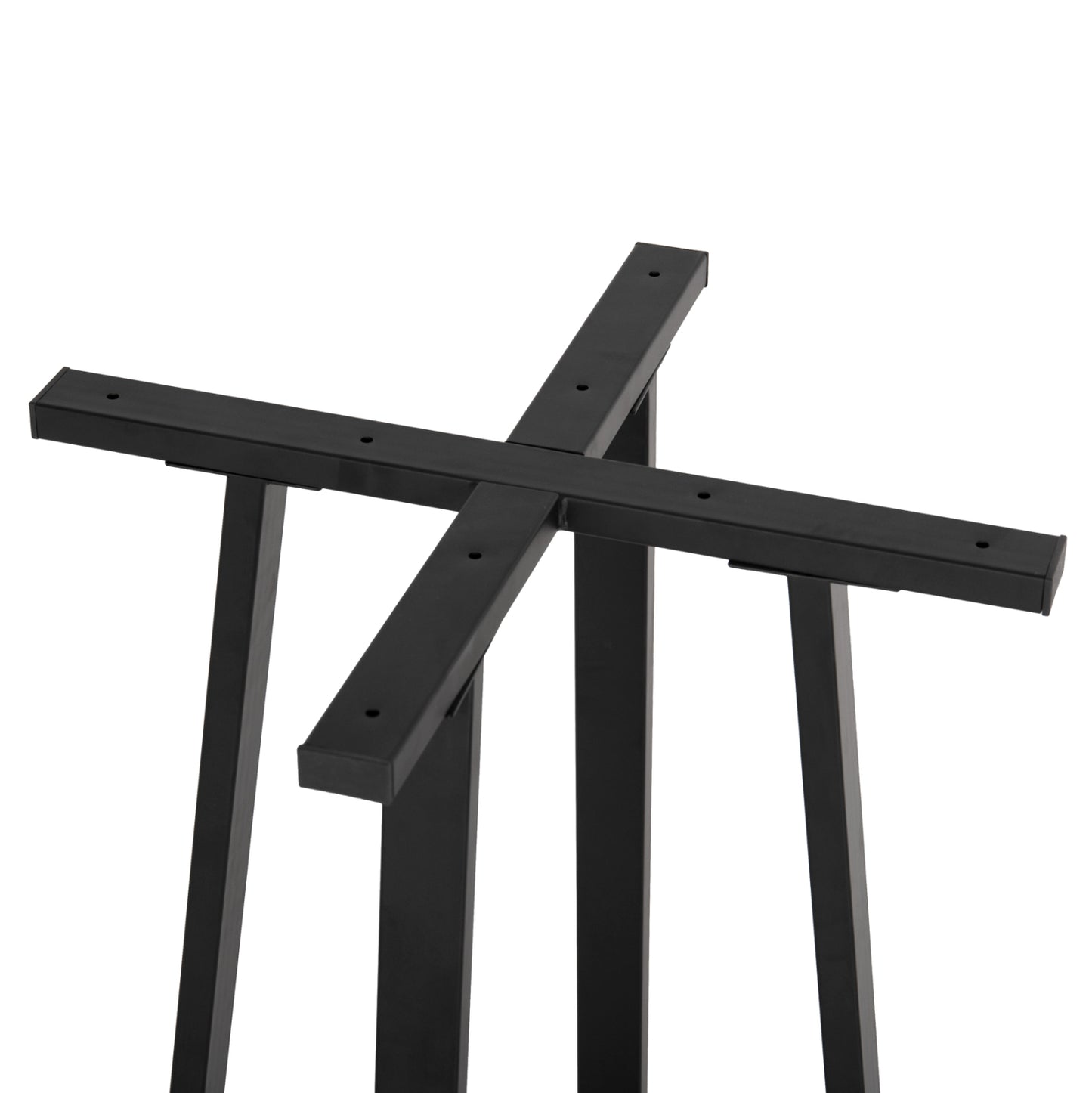 Base For Bar Table Hm477.01 Medium Height Black Metal 50x50x90hcm.