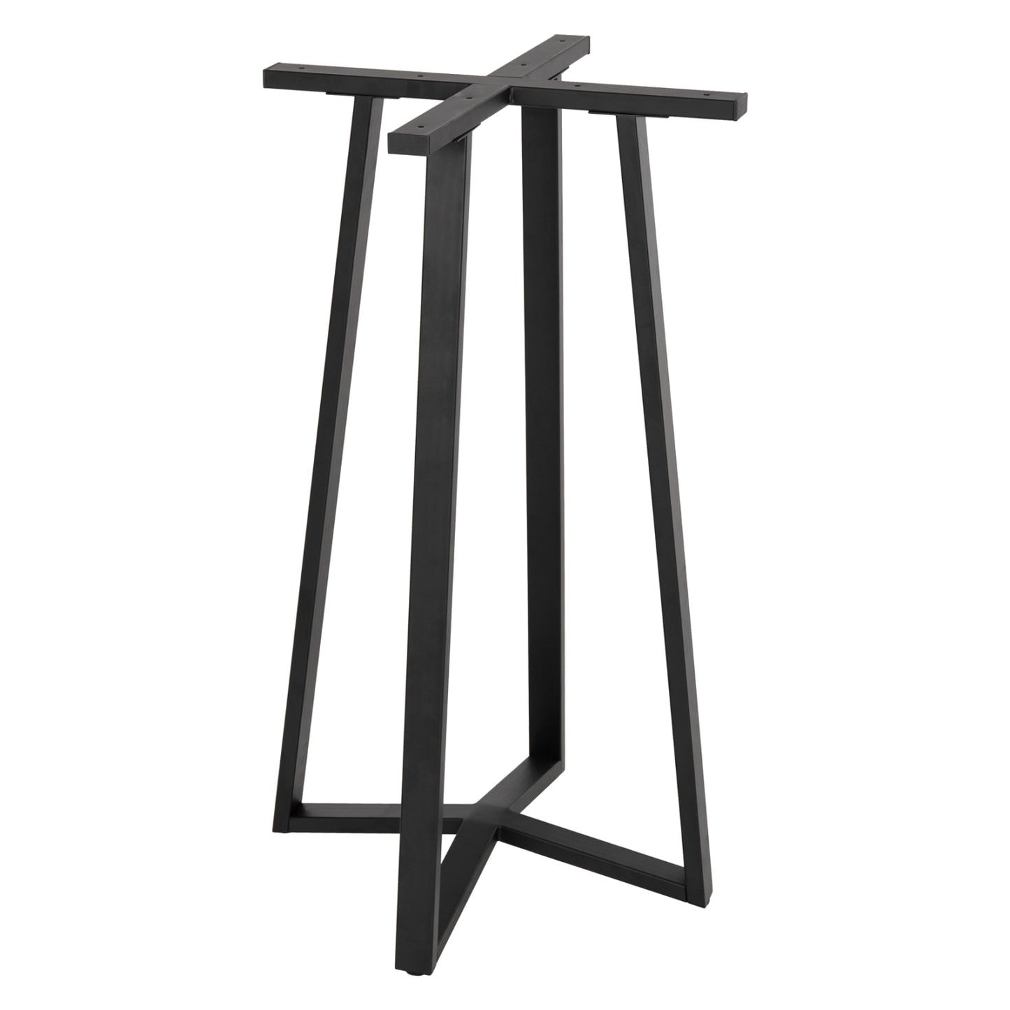 Base For Bar Table Hm477.01 Medium Height Black Metal 50x50x90hcm.