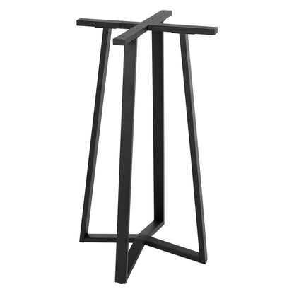 Base For Bar Table Hm477.01 Medium Height Black Metal 50x50x90hcm.