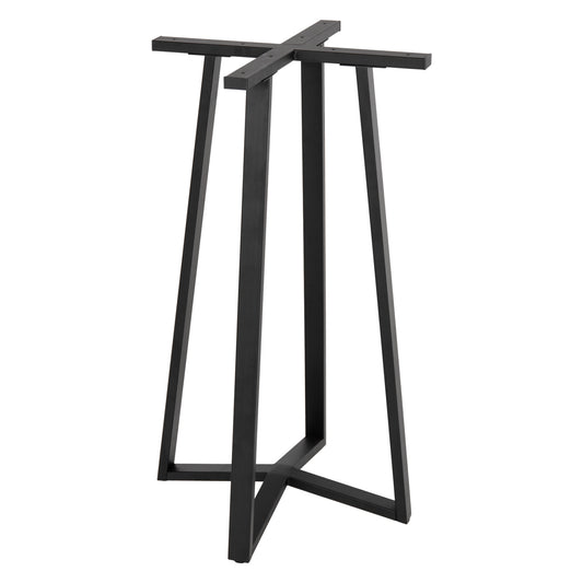 Base For Bar Table Hm477.01 Medium Height Black Metal 50x50x90hcm.