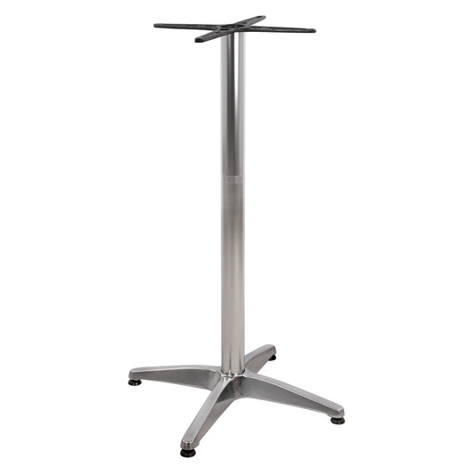 Bar Base Aluminum 66x66x109cm With Cross 44x44cm Hm450 Chromed