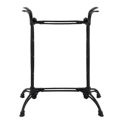 Base From Cast Iron 2 Cοlumns Hm465 Black Color 78x50