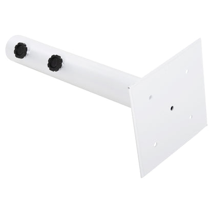 Umbrella Base Φ60mm X 51hcm.metal Ground Bolt For Pole Up To Φ60mm Fb96011 White