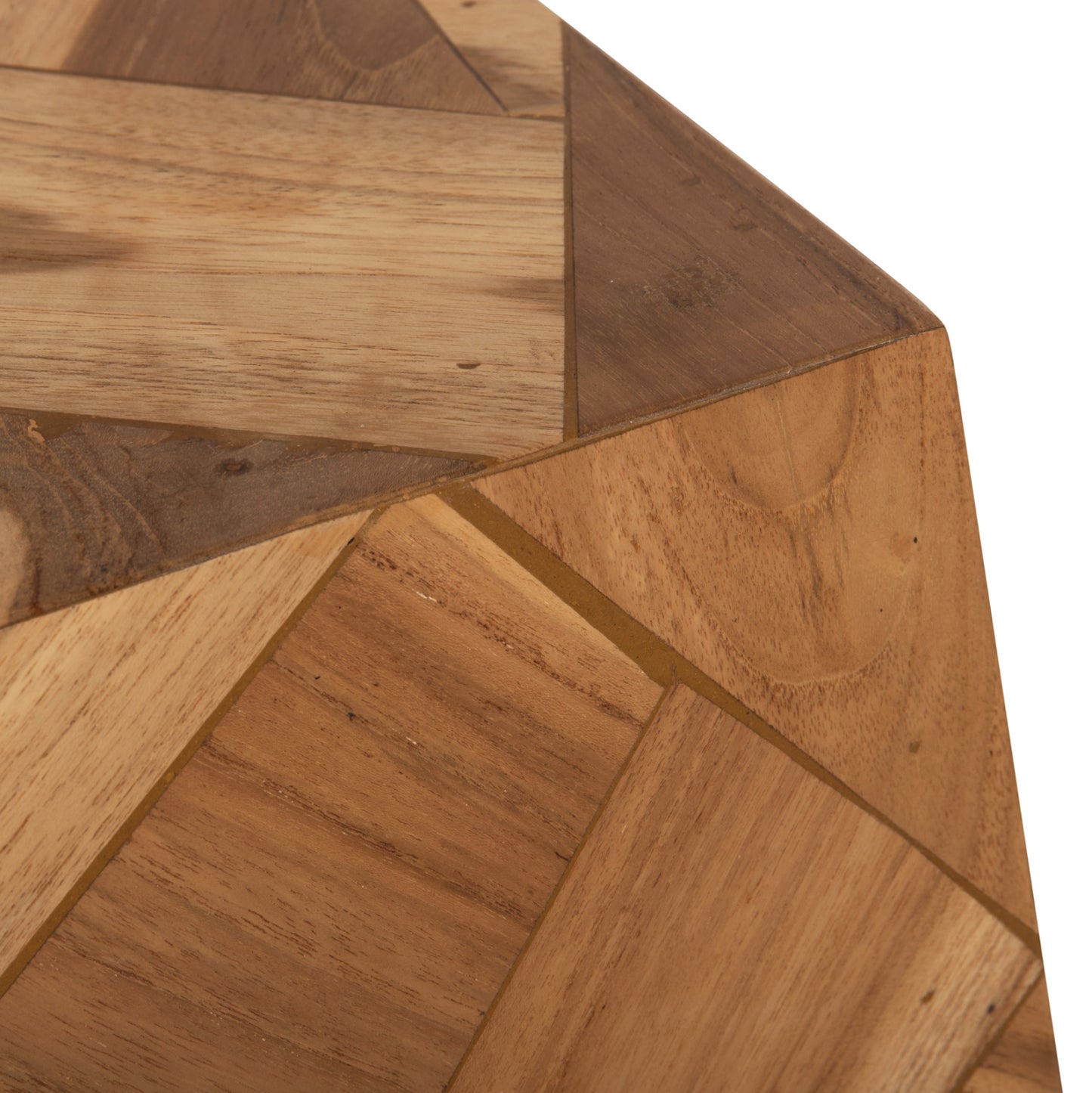 Umbrella Base Hm6122 Concrete With Teak Wood Cover-Φ5cm Hole- 47x47x42hcm.