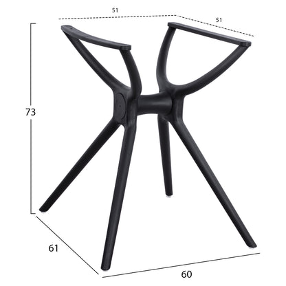 Polypropylene Base Black Hm462.01 For Surface 80x80