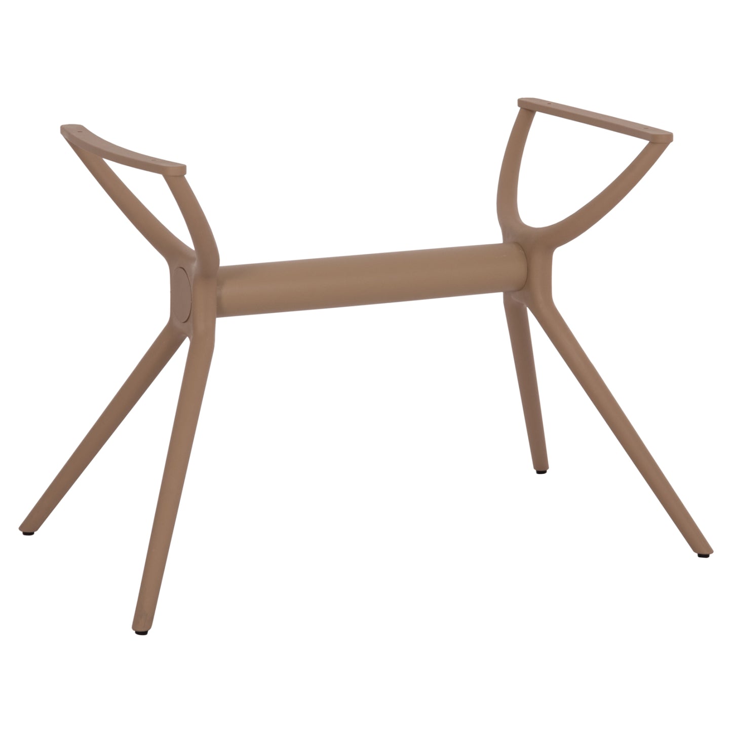 Polypropylene-metal Table Base Cappuccino Hm463.04 For Tabletop 120x80cm.
