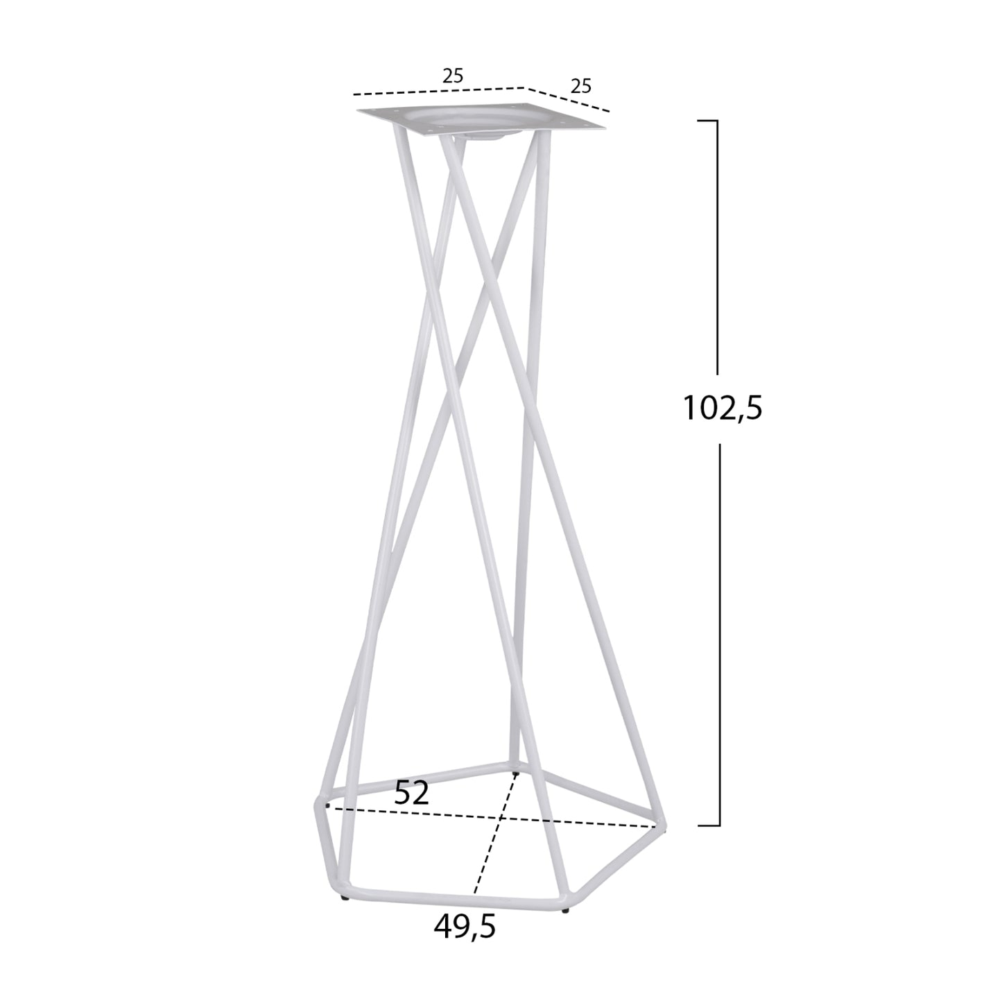 Stand Bar Base Ts968 White