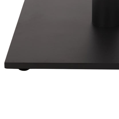 Base For Table Hm475.20 Aluminum Grey-46x46cm Cross- 46Χ46Χ72hcm.