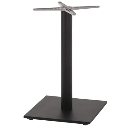 Base For Table Hm475.20 Aluminum Grey-46x46cm Cross- 46Χ46Χ72hcm.