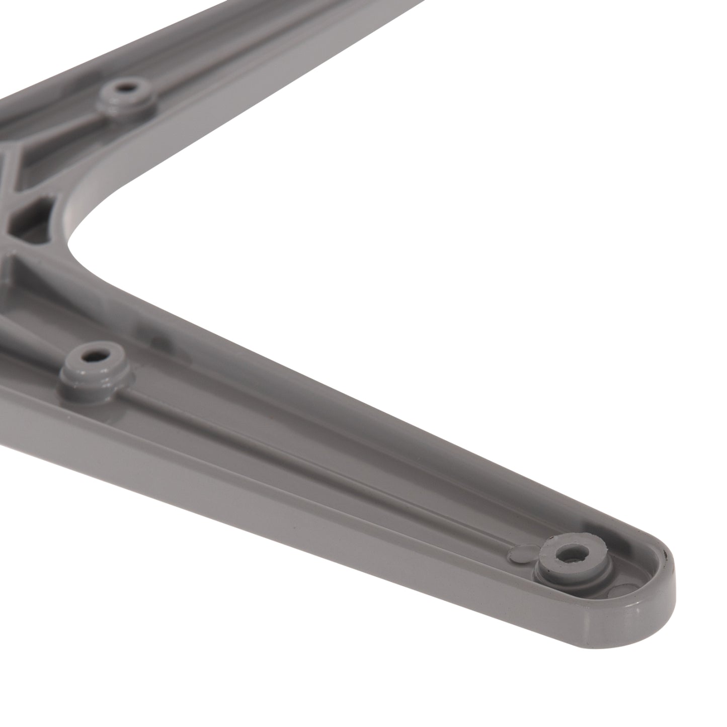 Base For Table Hm475.02 Aluminum Matte White-46x46cm Cross- 46Χ46Χ72hcm.