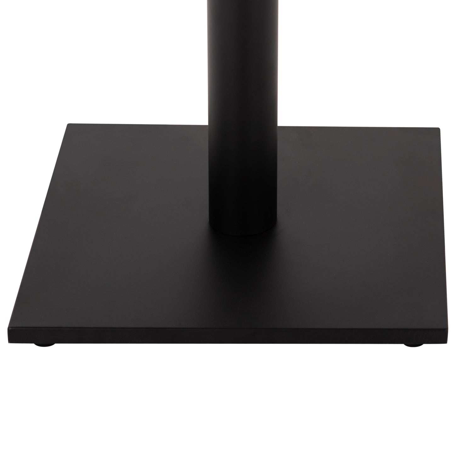 Base For Table Hm475.01 Aluminum Matte Black-46x46cm Cross 46Χ46Χ72hcm.