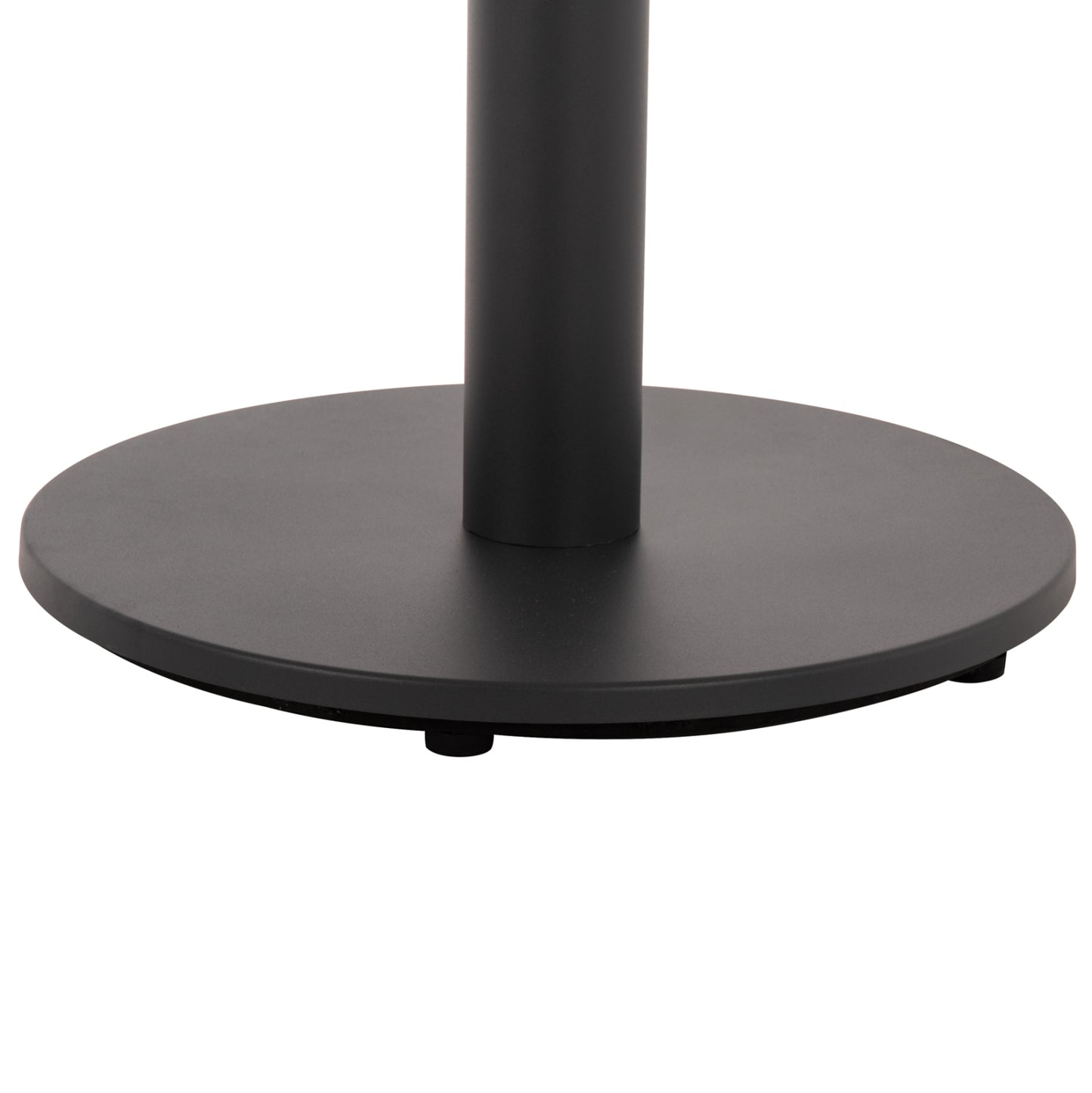 Table Base Aluminum Hm476.20 Round In Grey 48x48cm Cross Φ45Χ72hcm.