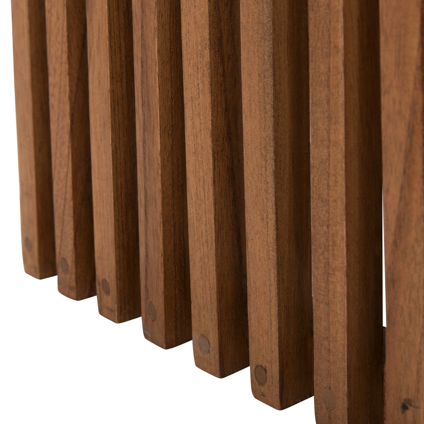 Indoor Table Legs-base Square Frantz Hm9460.11 Mindi Wood In Natural 45x45x73hcm.