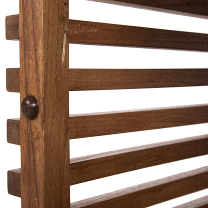 Indoor Table Legs-base Square Frantz Hm9460.11 Mindi Wood In Natural 45x45x73hcm.
