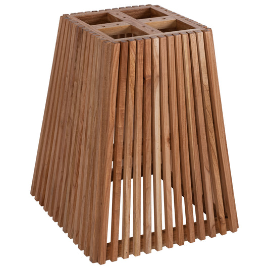 Indoor Table Base Square Frantz Hm9460.01 Indoors-mindi Wood 60x60x75hcm.