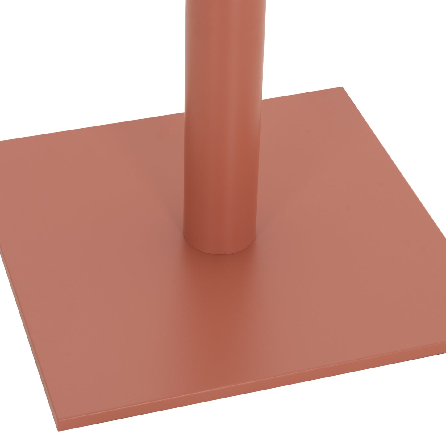 Table Base Hm438.27 Metal In Terracotta-height Adjusters 46x46x72hcm.