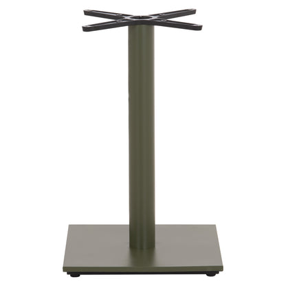 Table Base Hm438.28 Metal In Green-height Adjusters 46x46x72hcm.