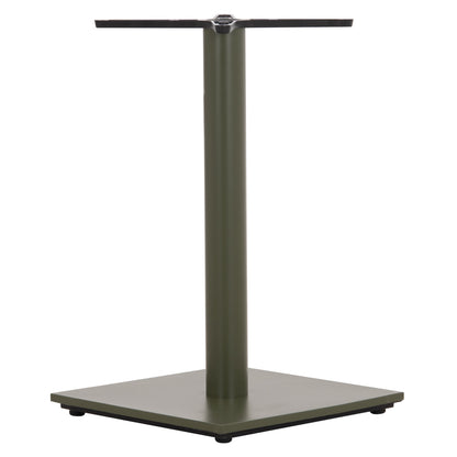 Table Base Hm438.28 Metal In Green-height Adjusters 46x46x72hcm.