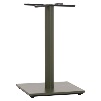 Table Base Hm438.28 Metal In Green-height Adjusters 46x46x72hcm.