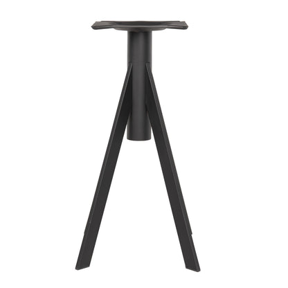Table Base Hm5918 Black Metal 37,5x37,5x73hcm.