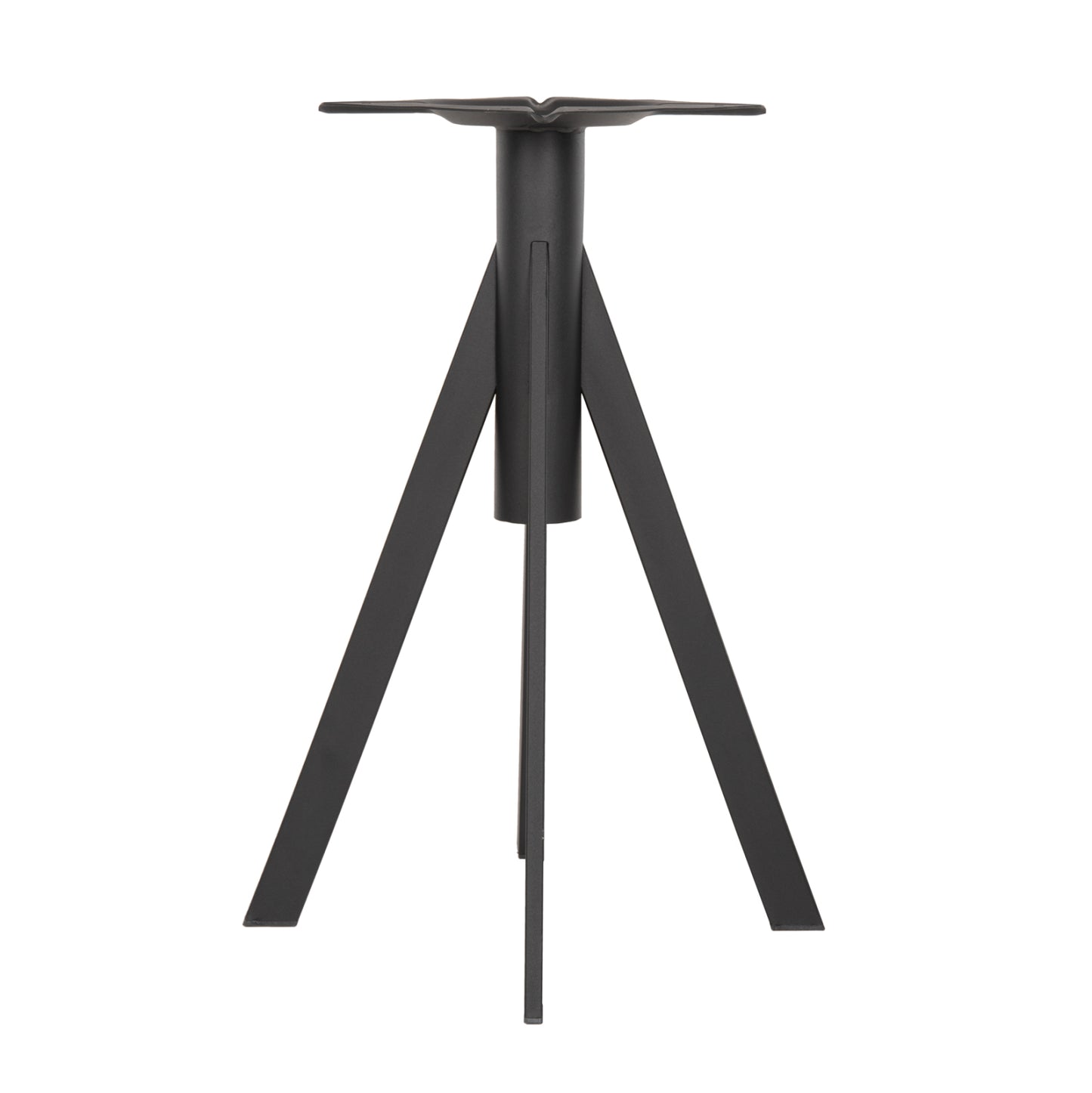 Table Base Hm5918 Black Metal 37,5x37,5x73hcm.