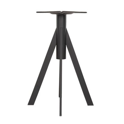 Table Base Hm5918 Black Metal 37,5x37,5x73hcm.