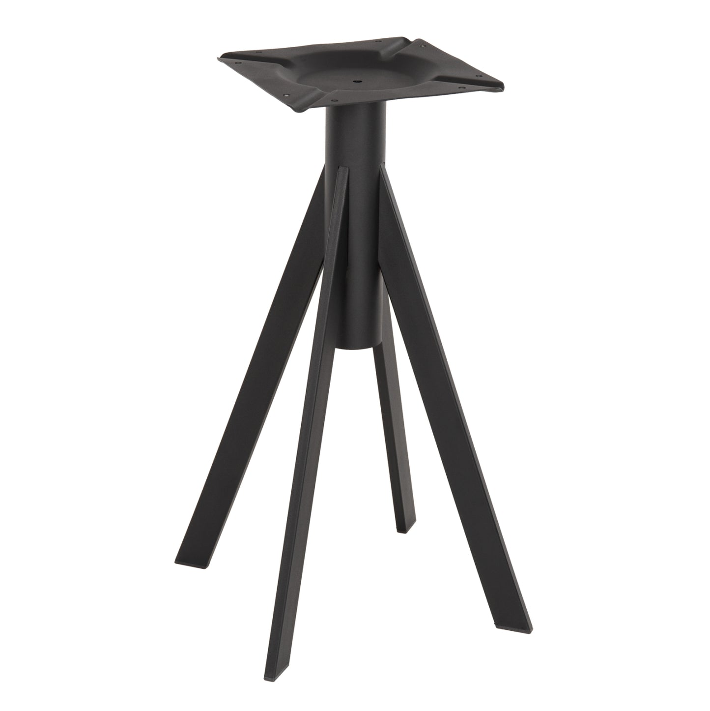 Table Base Hm5918 Black Metal 37,5x37,5x73hcm.