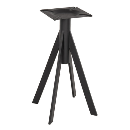 Table Base Hm5918 Black Metal 37,5x37,5x73hcm.