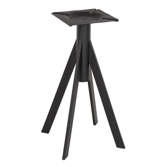 Table Base Hm5918 Black Metal 37,5x37,5x73hcm.