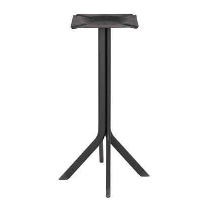 Table Base Hm5919 Black Metal 31x31x74hcm.