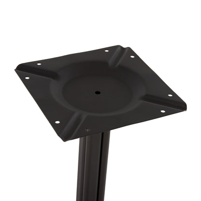 Table Base Hm5919 Black Metal 31x31x74hcm.