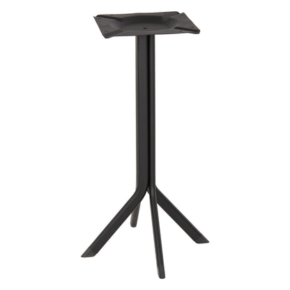 Table Base Hm5919 Black Metal 31x31x74hcm.