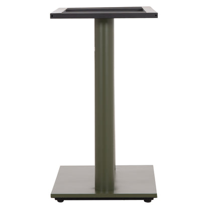 Base For Table Hm435.28 Metal Double In Green With Height Adjusters 80Χ40Χ72hcm.
