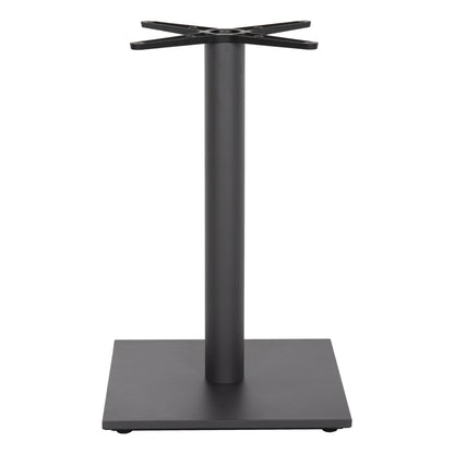 Base For Table Hm438.20 Matte Grey Metal With Height Adjusters 45Χ45Χ71.5hcm.